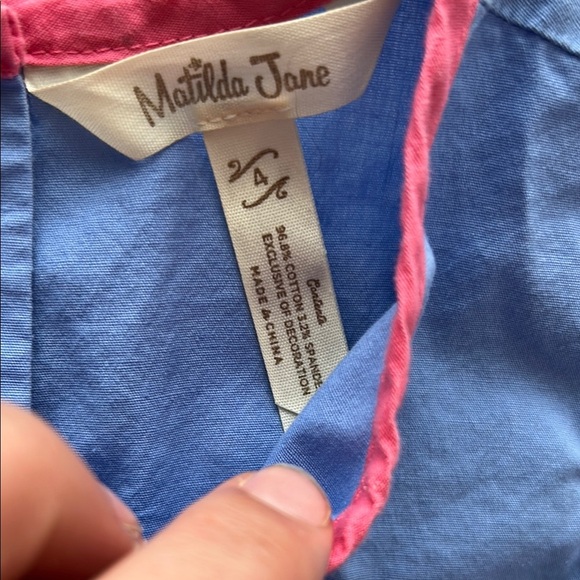 Matilda Jane Let’s Go Together Kitty Dress Size 4 - Picture 3 of 12